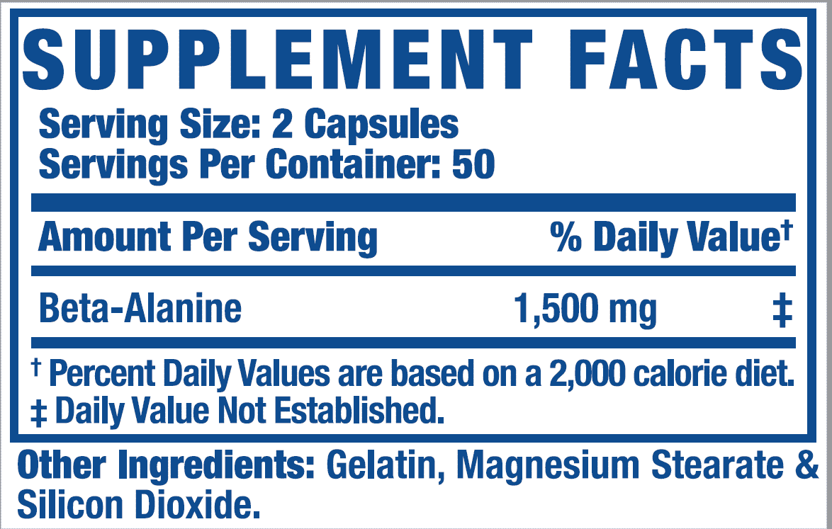 BETA ALANINA RONNIE COLEMAN | 100 CAPS - Suplementos MRLY
