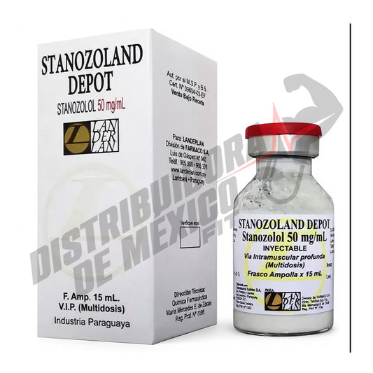 Stanozoland Depot (Stanozolol) 50mg/ml 15ml Landerlan - Suplementos MRLY