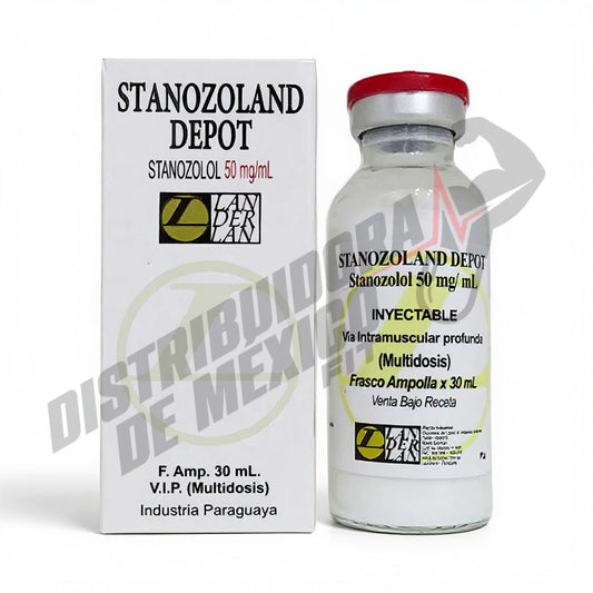 Stanozoland Depot (Stanozolol) 50mg/ml 30ml Landerlan - Suplementos MRLY