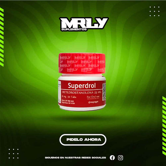 Superdrol (Metildrostalona) 25mg 30 tabs Rotterdam Pharmaceutical - Suplementos MRLY