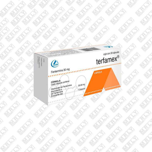 Terfamex 30mg 30 caps - Suplementos MRLY