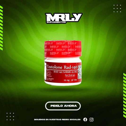 Testolone RAD-140 25mg 30 Tabletas Rotterdam Pharmaceutical - Suplemento de Rendimiento - Suplementos MRLY