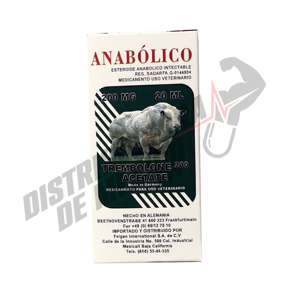 Suplemento Trembolona 200 Folgen de 20ml con 200mg de acetato, ideal para masa muscular extrema y resultados rápidos en cultivos hidropónicos avanzados.