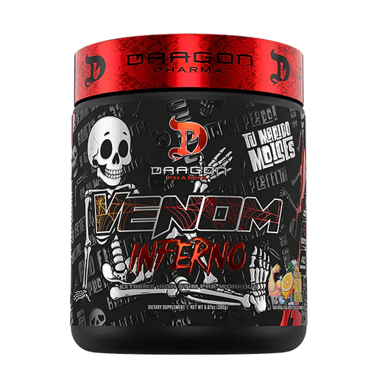 VENOM INFERNO| DRAGON PHARMA 40 SERV - Suplementos MRLY