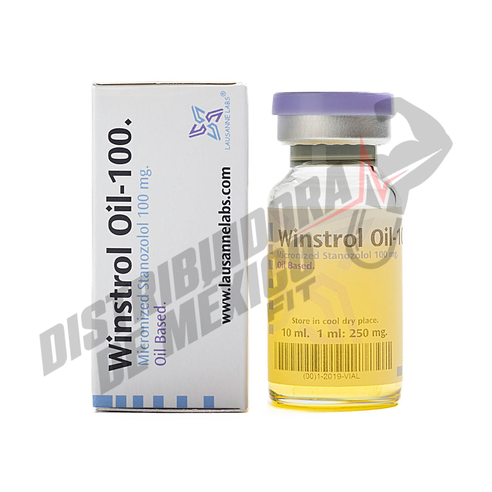 Winstrol Oil-100 (Micronized Stanozol) Oil Based 100mg/ml Lausanne Labs - Distribuidora FIT de México