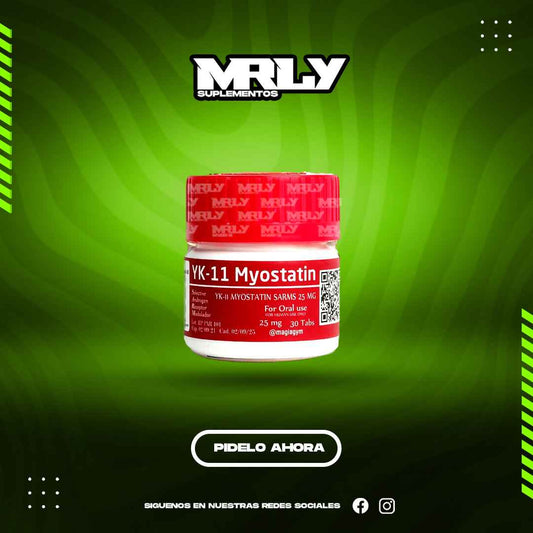 YK11 Inhibidor de Miosatina 25mg 30 Tabs - Rotterdam Pharmaceutical - Suplementos MRLY